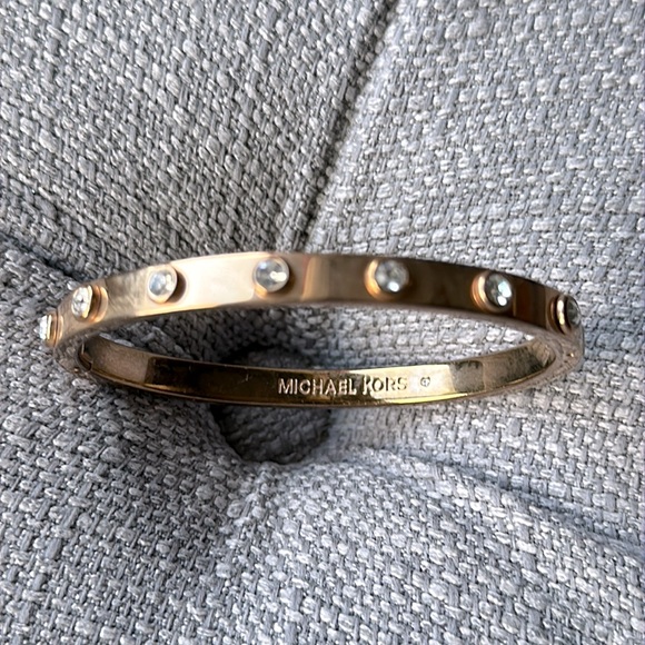 MK rosegold bracelet with stones all over. - Picture 1 of 3